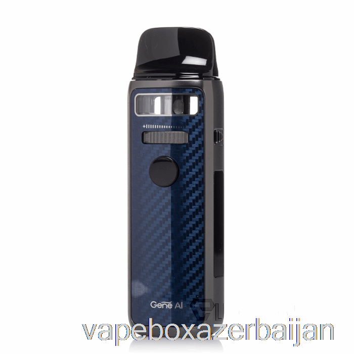 Vape Baku VOOPOO VINCI 3 Pod Mod Kit Carbon Fiber Blue